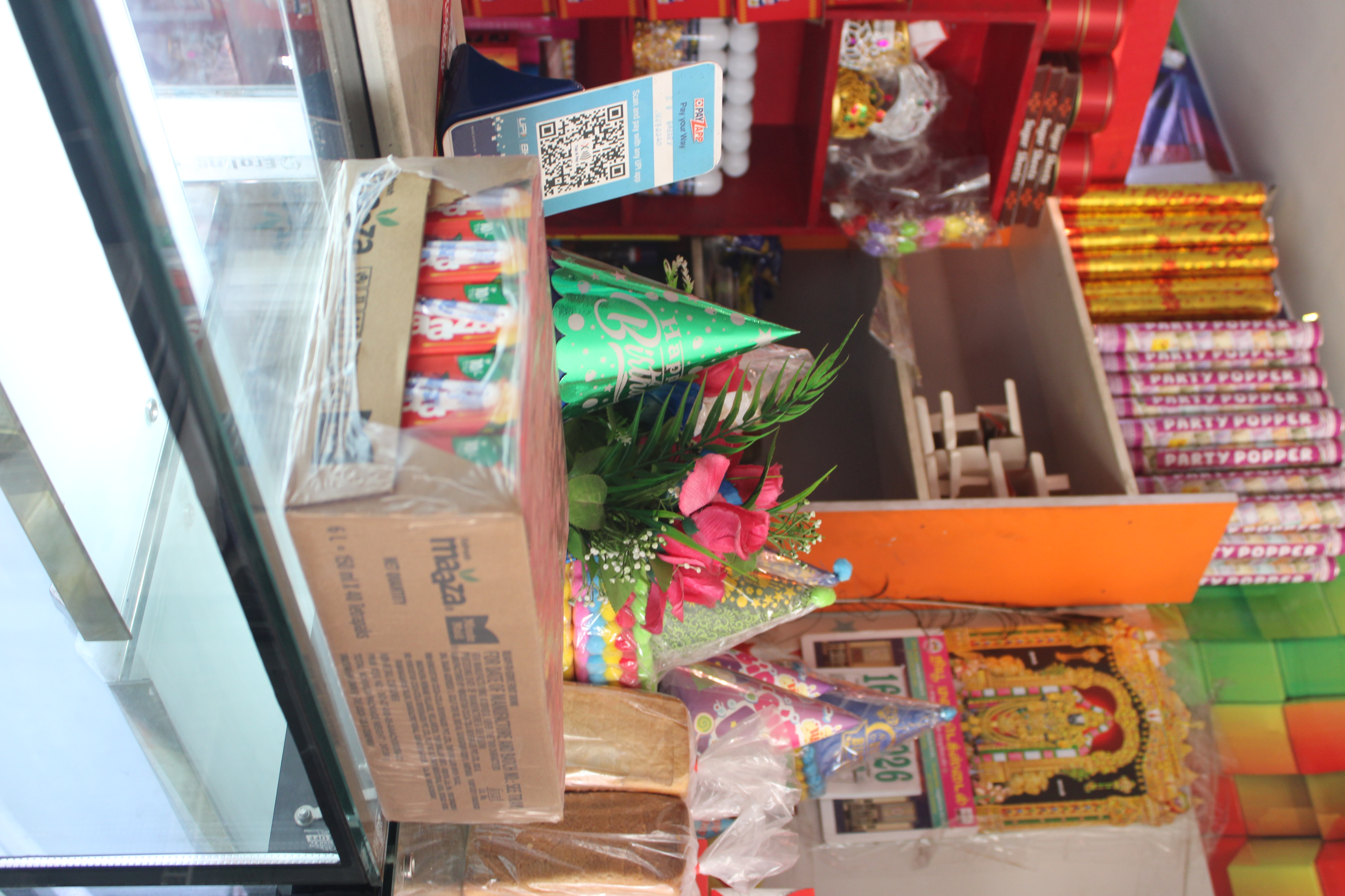 Shop display and counter