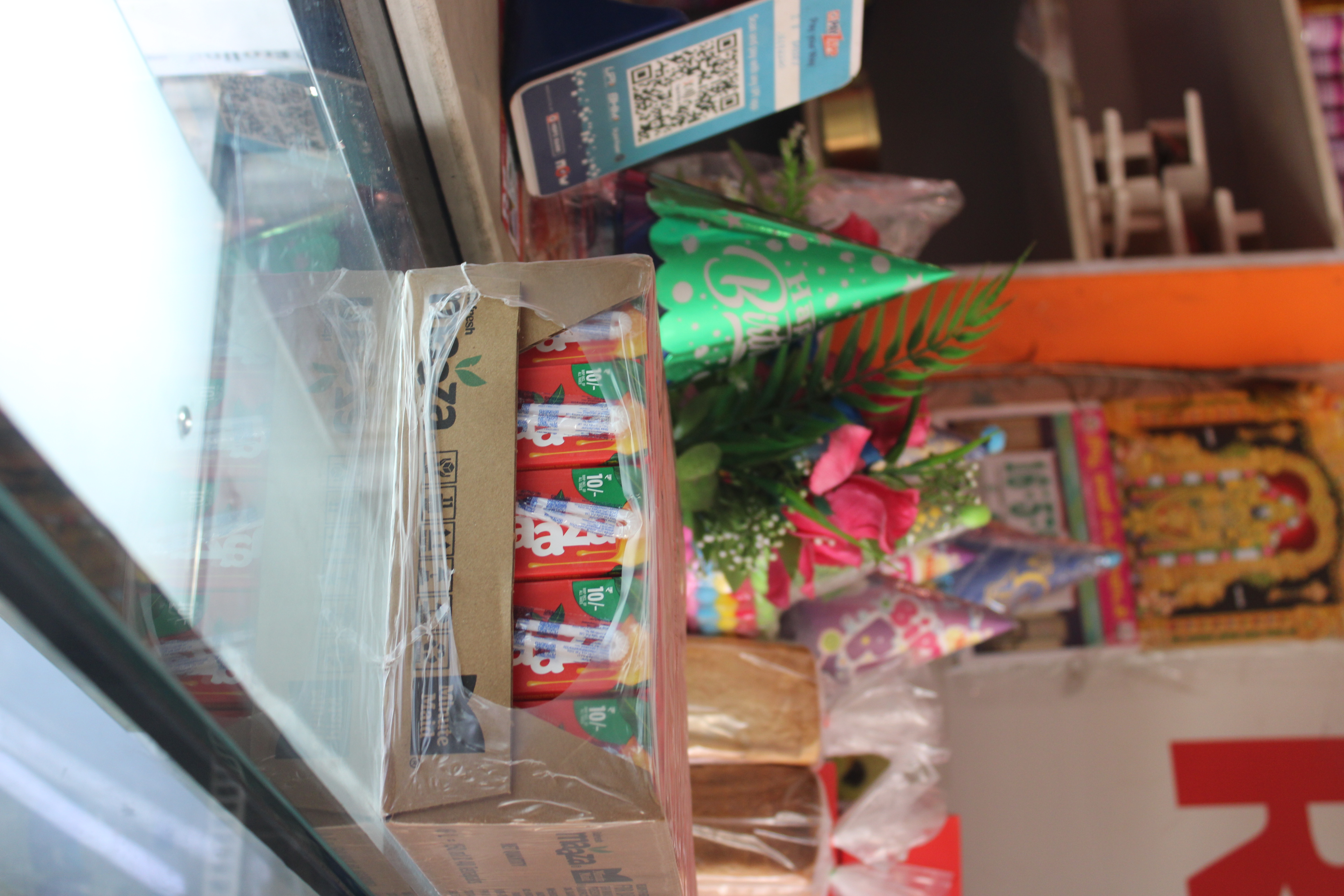 RB Cakes shop counter